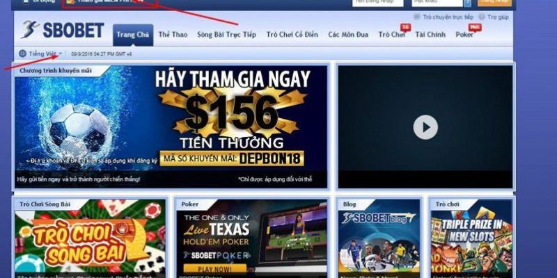 Hướng dẫn các bước trở thành hội viên SBOBET